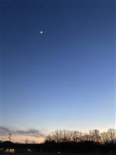 5日月と金星　(追加)