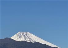 実家近くから見た富士山