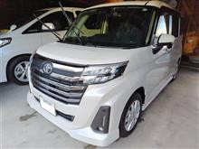 またルーミーを洗車