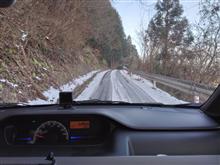 ワゴンR4WD＋オールシーズンタイヤで凍結路テスト