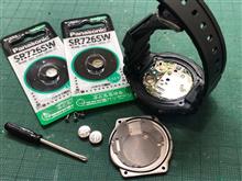 G-SHOCKの電池交換したよ