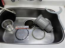 流し台シンク下の水漏れ修理（トラップパッキン交換） 