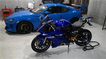 バイク二台の春前メンテ