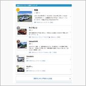愛車ランキング　初一位