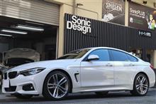 BMW・グランクーペ（F36）にソニックプラスを取付しました。