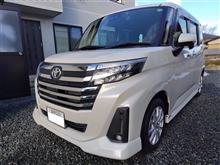 海釣り帰りのルーミーを洗車