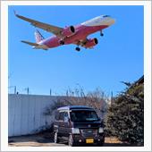 飛行機✈️とコラボしてｷﾀ━ ...