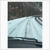久々の雪道
