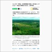 恐竜目撃？？コンゴ。