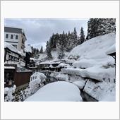 3年越しの銀山温泉