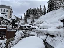 3年越しの銀山温泉