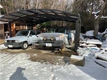 パンダ4x4ie初めてのトランスミッション修理2 ミッションを降ろす②