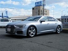 車高をチョイ落とし...AUDI A6 H&amp;R　サスペンション交換