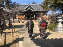 義兄夫妻と地元徘徊