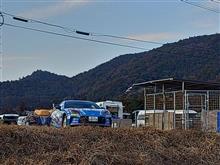 GR86で初のダート走行の前日