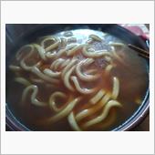 チルドのカレーうどん、適当に ...