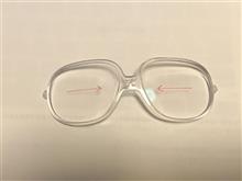 ゴーグル用メガネが完成しました。