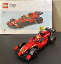 レゴシティ60443の F1フェラーリレースカーのピットイン(組立続き4)♪