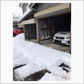 大雪で除雪