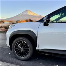 少し前の冠雪富士山とPJ10ヤリクロくんと🗻