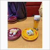 スシローで乾杯！