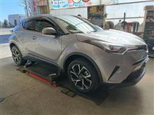 C-HR、タイヤ交換しました