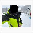 22日は雪遊びの日　マイナス5度のゲレンデに、イージスで挑んだ