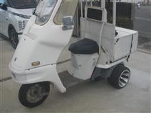 HONDAジャイロUPの２サイクルオイル補充！