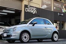 FIAT/500Cにナビ、オーディオを取付しました