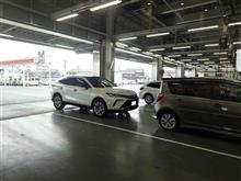 ハリアーの１回目の車検を！！