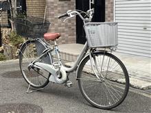 &#39;25.02.11 家内の自転車のカゴ交換