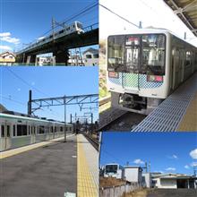 西武8000系　多摩湖線試運転
