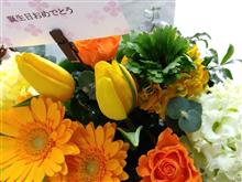 誕生日プレゼントのお花が届きました🌷3/10（月曜日）
