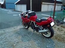 DUCATI SSの整備【33】フロント車高調整(3) 操縦性好変化