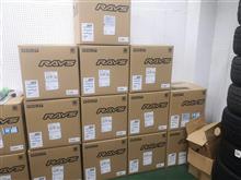 RAYS TE37SONIC R Magic仕様 マットブラック入荷しましたー