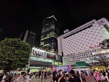 「HAJIMENI ビラ配り」 @渋谷駅ハチ公前広場