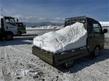 排雪日記16日目延べ33回目　これで最終回