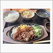韓丼　かんどん　　にて焼肉定食ランチを頂きました。