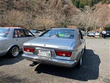 道場破り 4代目 トヨペット コロナ ハードトップ 前期型 1700SL 2025年3月 ダイヨン 奥多摩旧車定例会