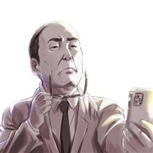 鏡を見たら…