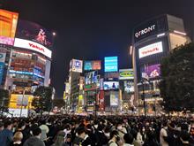 「Palette Parade ビラ配り」@渋谷駅ランドマーク前