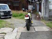 発電機オイル交換とバイク暖機運転 