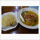 ラーメンと飯のセット