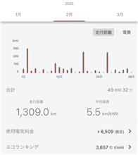 ZESP3　充電記録2025/2