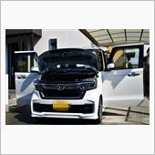 NBOXカスタムの洗車と夏タ ...