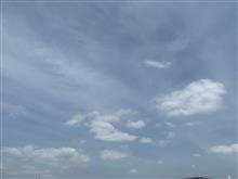 今日もいい天気でしたー