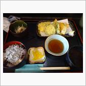 鶏天定食