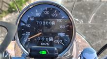 70,000kmを超えました