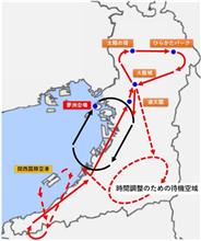 （予行）ブルーインパルスの飛行