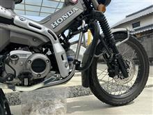 ハンターカブ、オイル交換